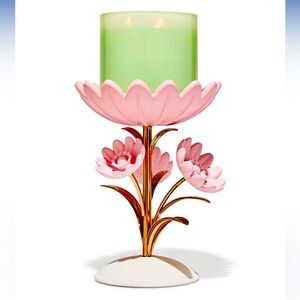 Bath and Body Works Metal Flower Candle Holder